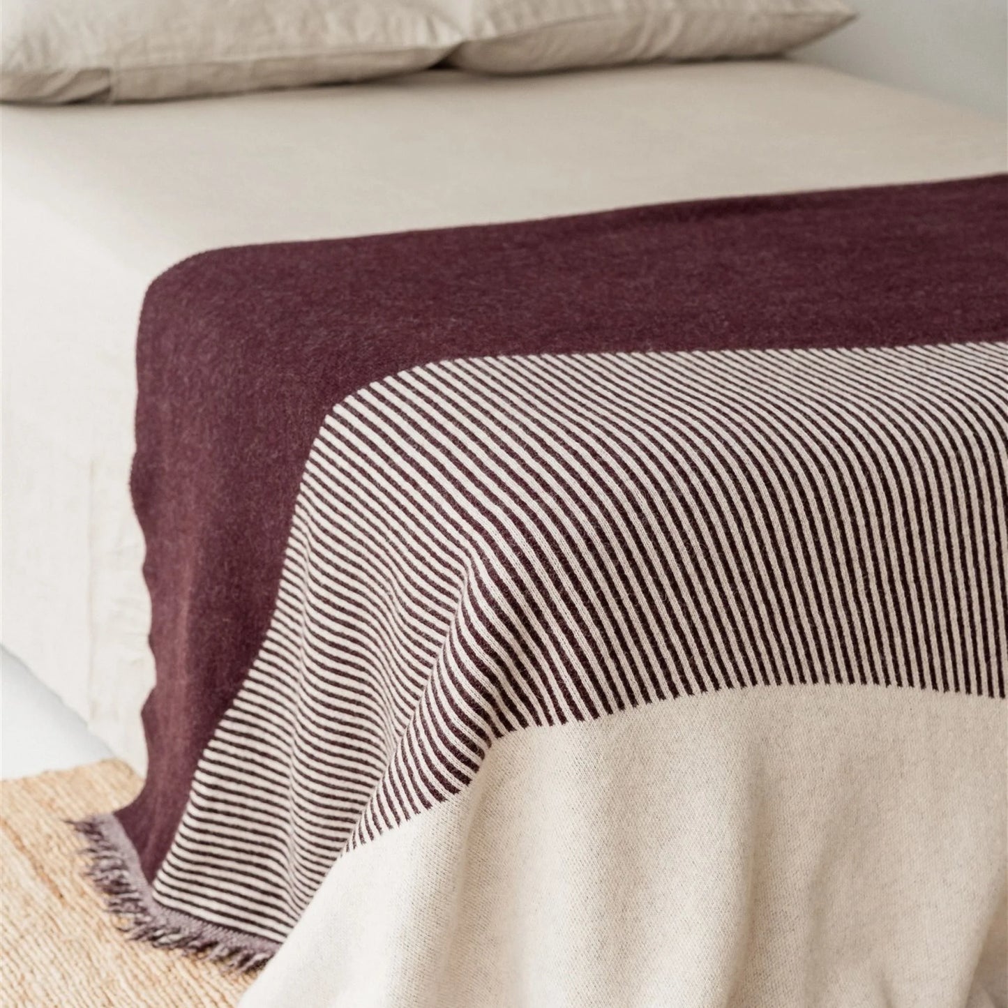 NZ Wool Geometric Blanket