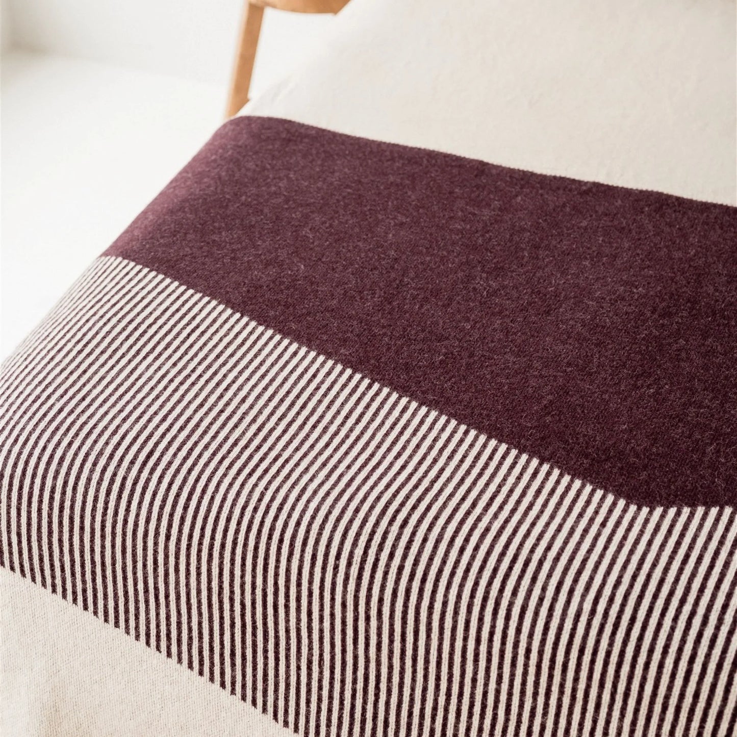 NZ Wool Geometric Blanket