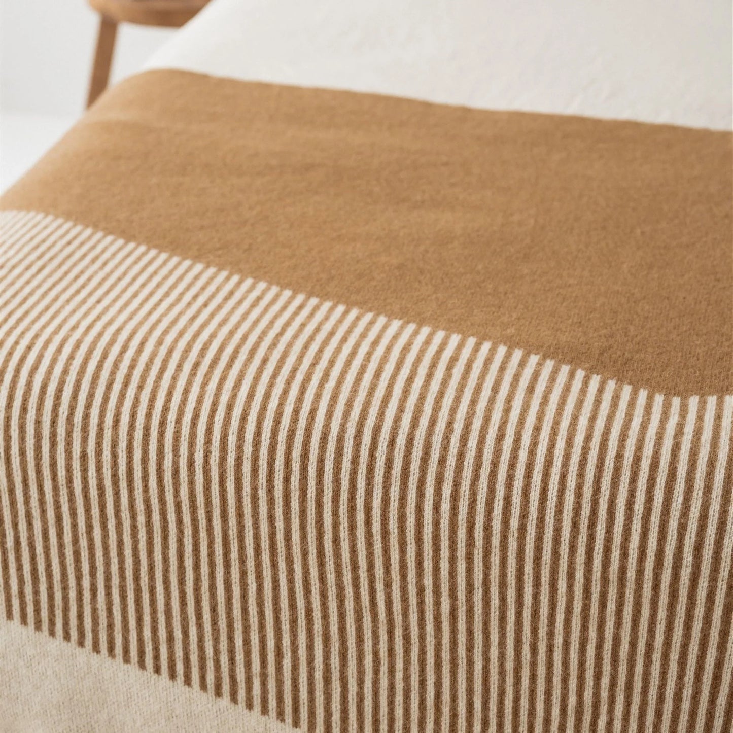 NZ Wool Geometric Blanket