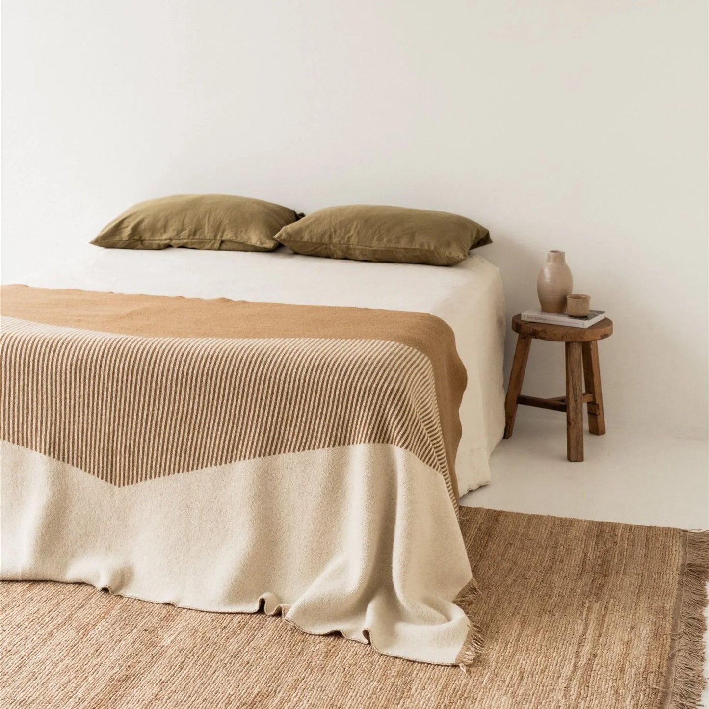 NZ Wool Geometric Blanket