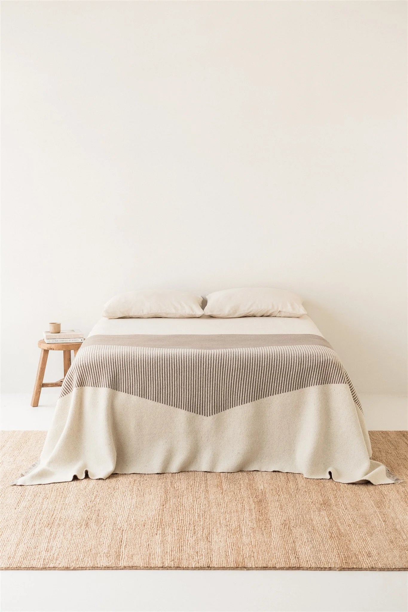 NZ Wool Geometric Blanket