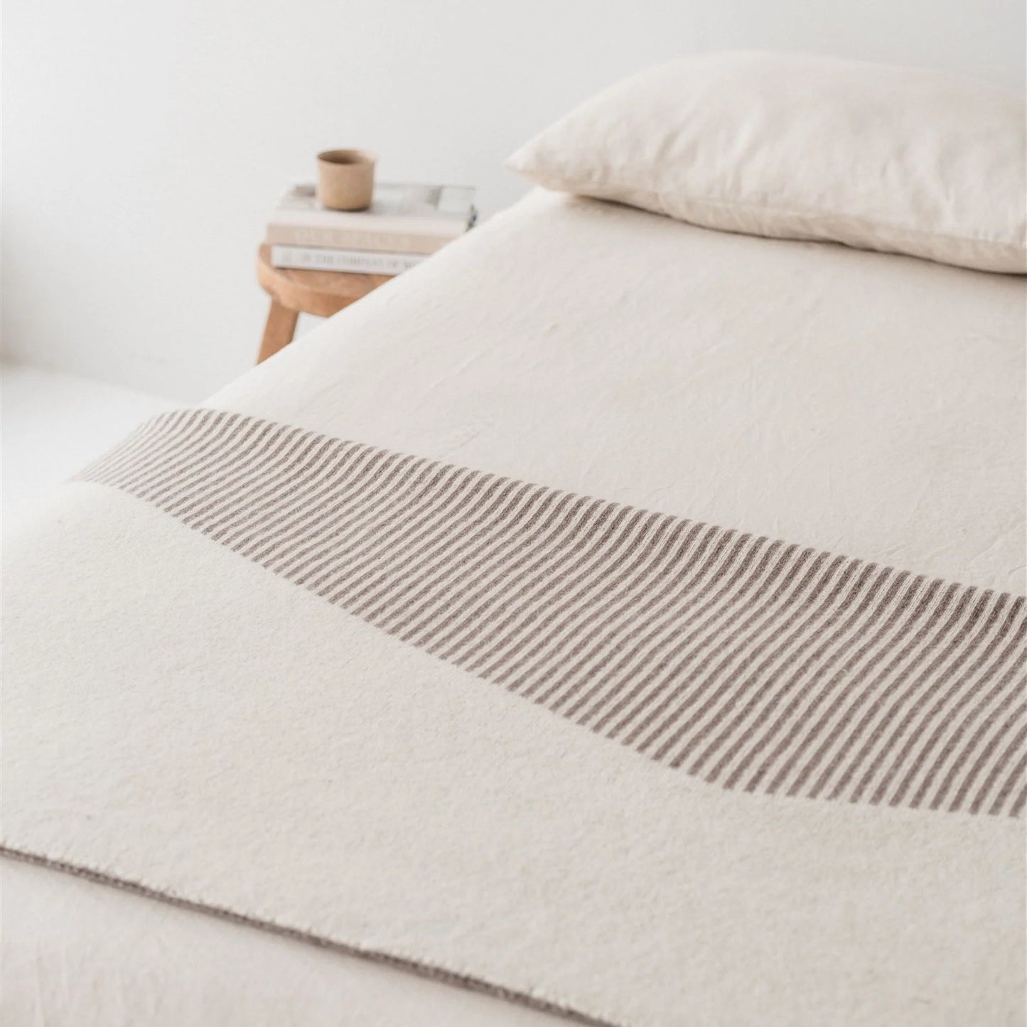 NZ Wool Geometric Blanket