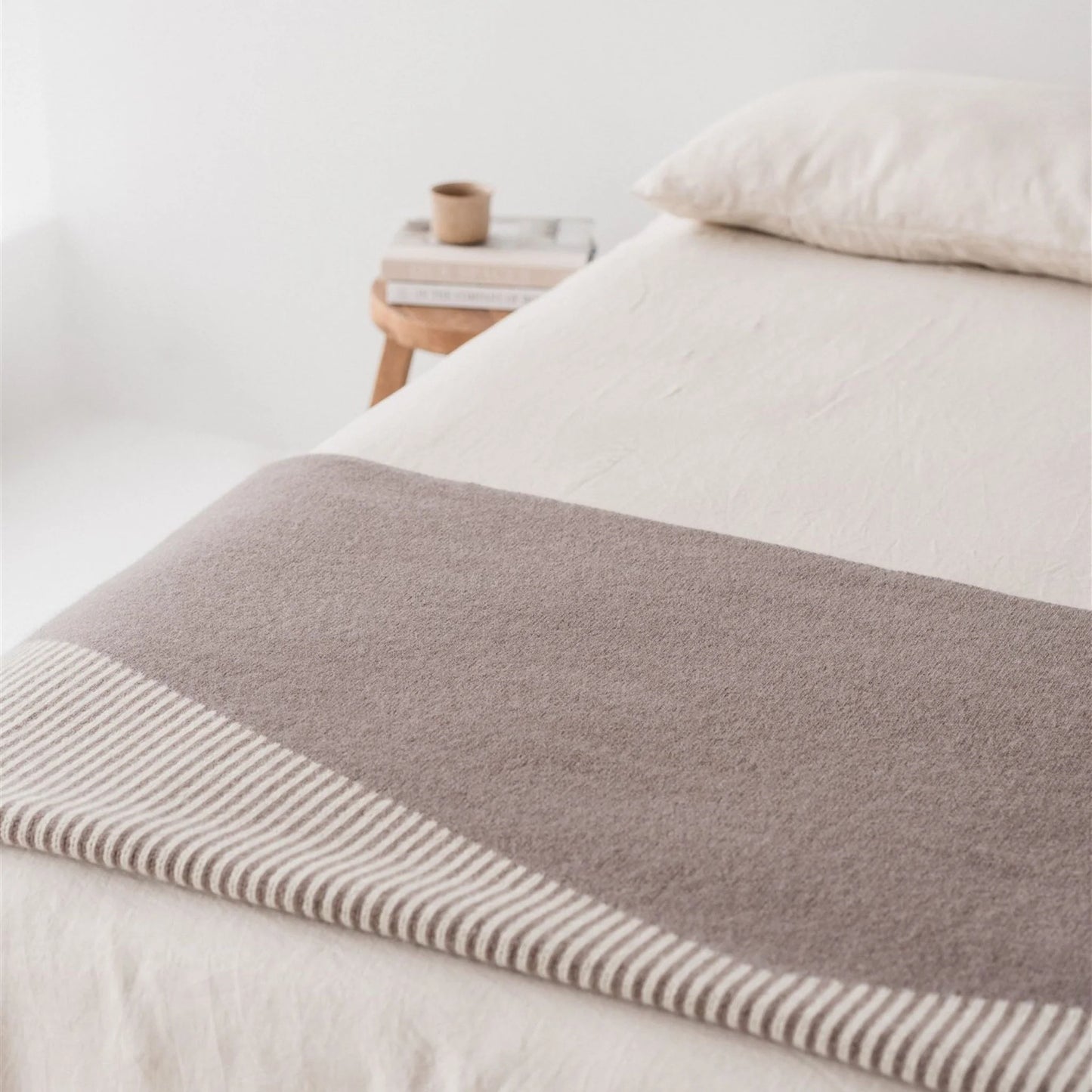 NZ Wool Geometric Blanket