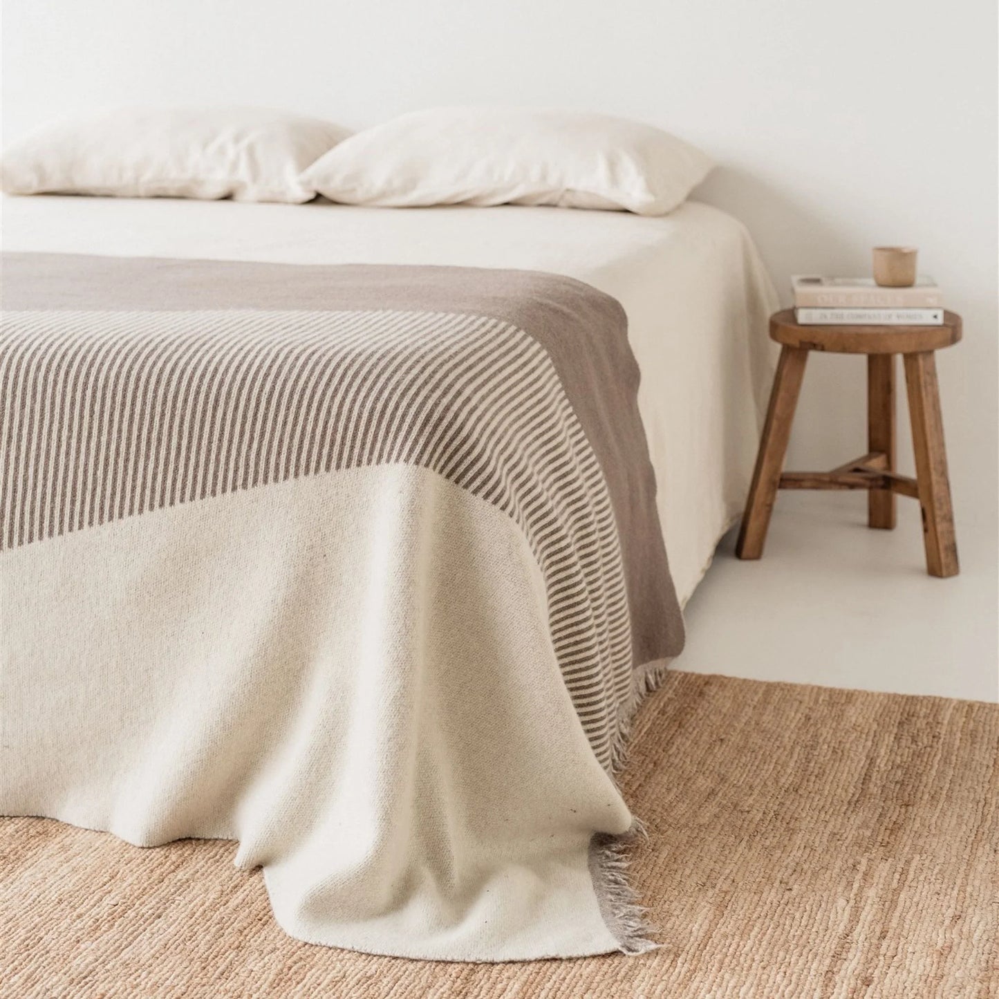 NZ Wool Geometric Blanket
