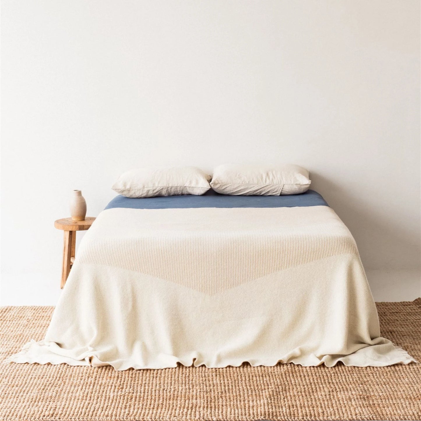 NZ Wool Geometric Blanket