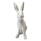 White French Rabbit Statue