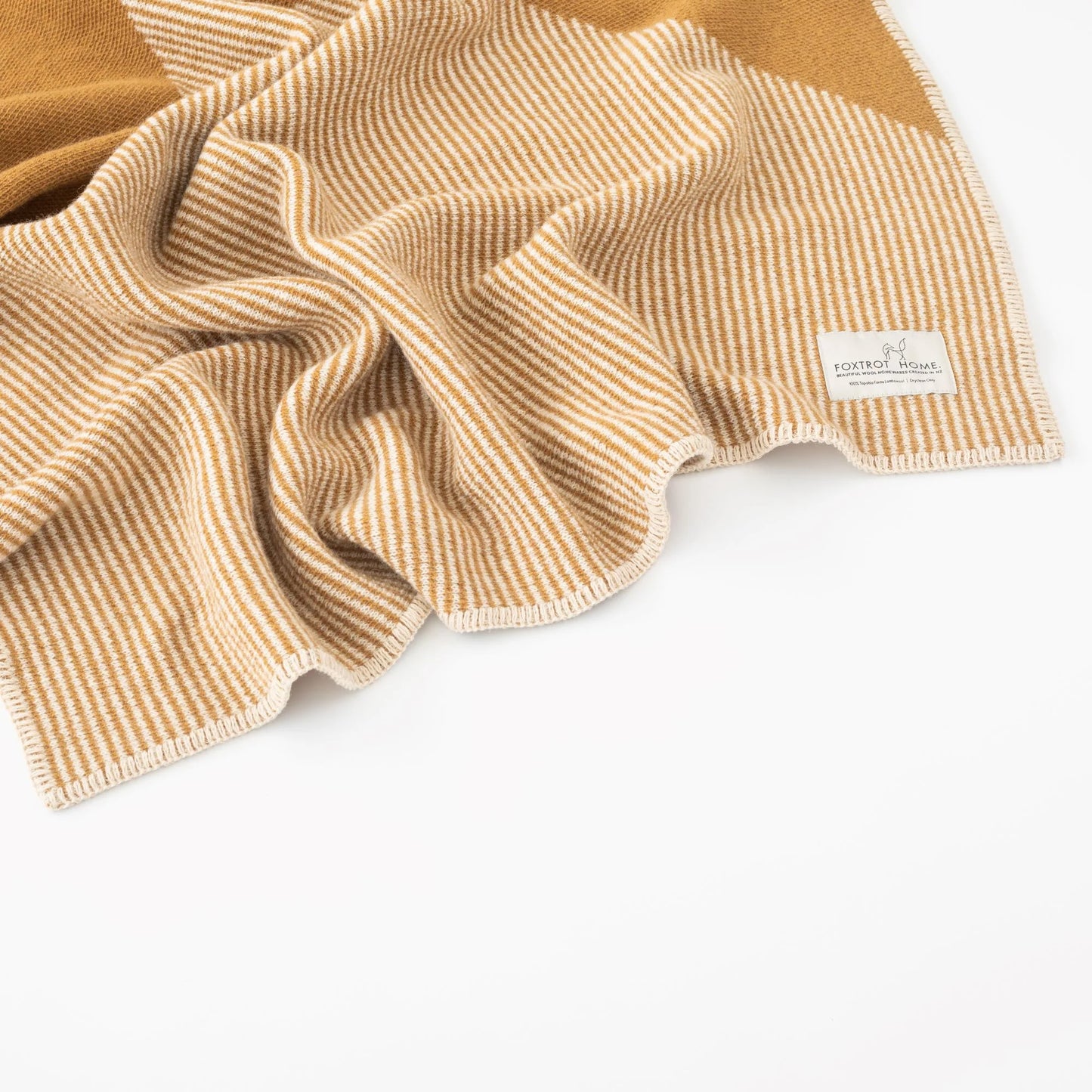 Baby Wool Blanket NZ Wool - Geometric