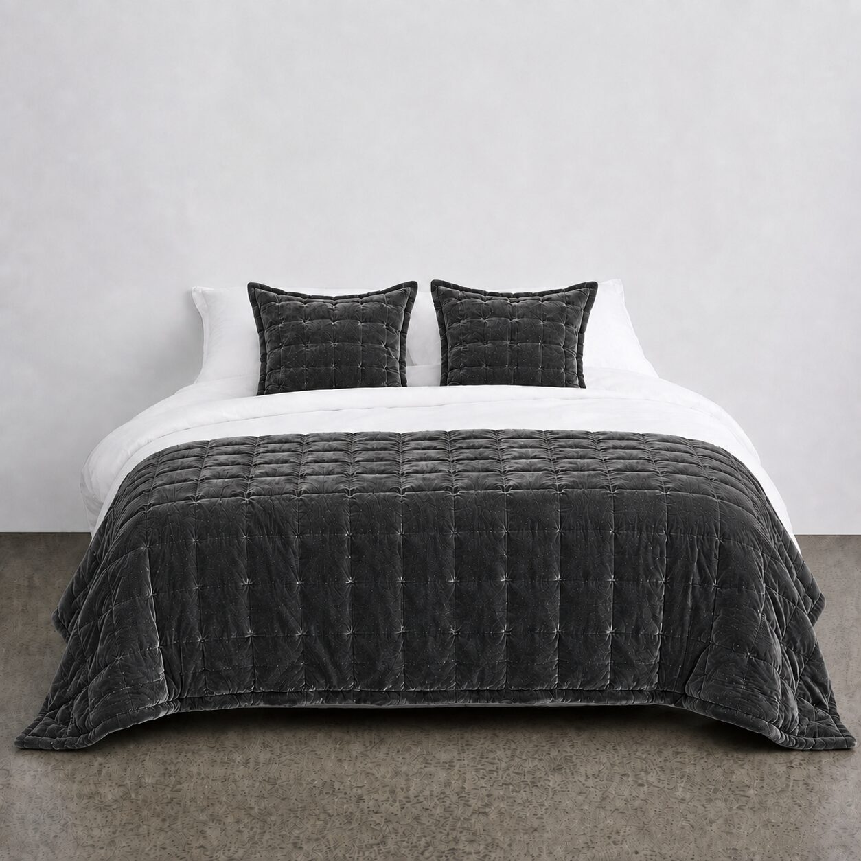 Pin Velvet Comforter from Seneca