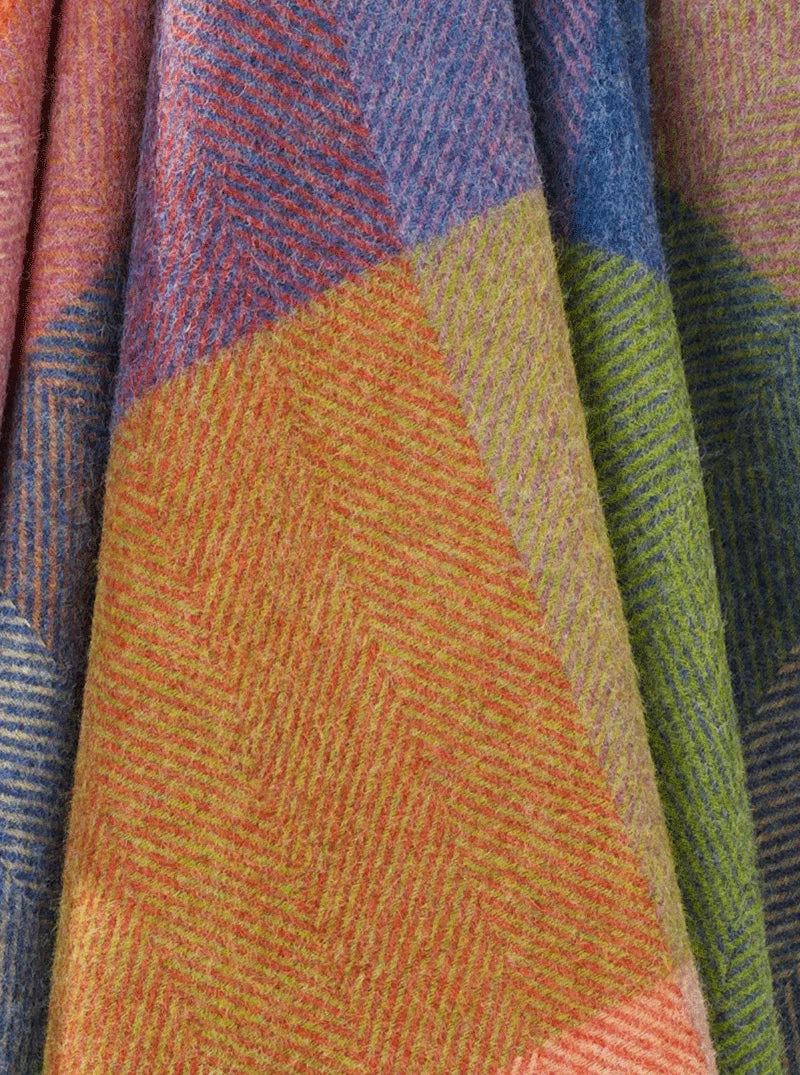 Harland Sunset New Zealand Wool Throw