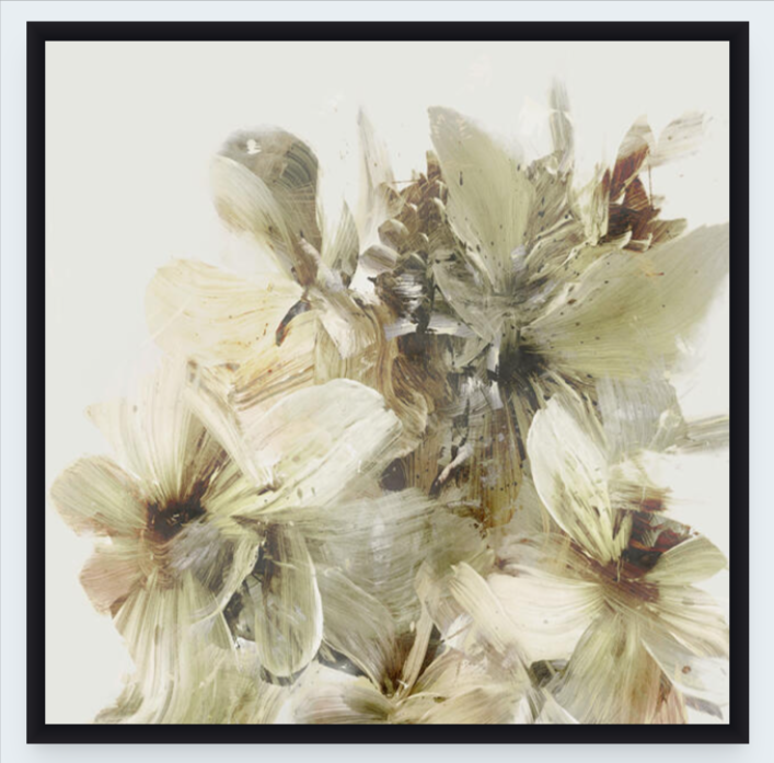 Hill Flowers Art Print - Dan Hobday