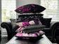 Safari Chic Velvet Cushion - Victoria Jane