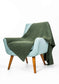 Koru NZ Merino, Possum Silk Throw - Ribbed