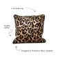 Leopard Luxe Velvet Cushion - Victoria Jane