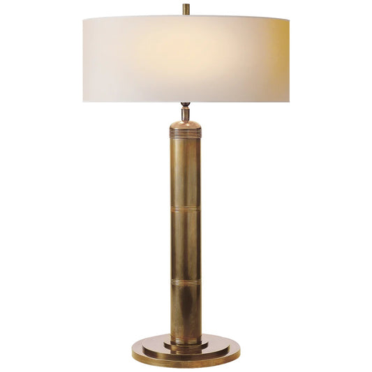 Longacre Table Lamp - Antique Brass