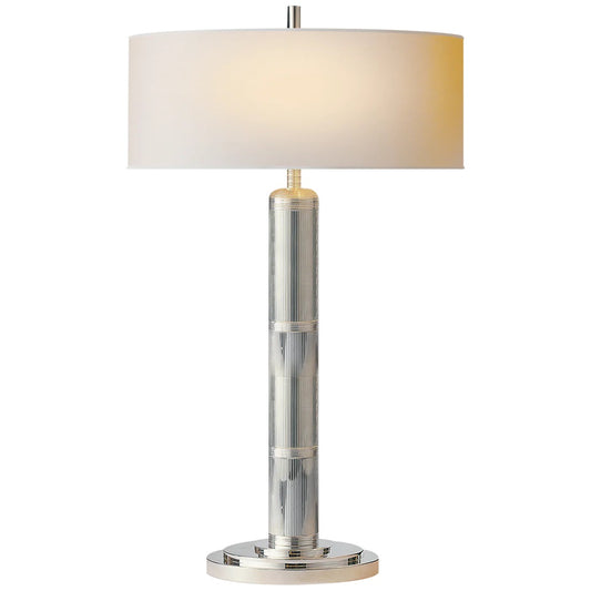 Longacre Table Lamp - Polished Nickel
