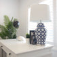 Bristol Blue and White Lamp