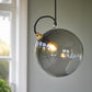 Monmouth glass Tilt Glass Pendant in grey