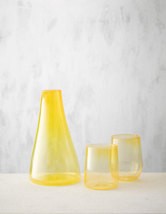 Monmouth Glass Carafe - Lemon