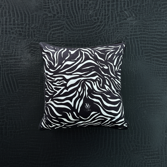 Magnolia Safari Queen Velvet Cushion - Victoria Jane