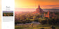 Sunset over Bagan with temples and greenery