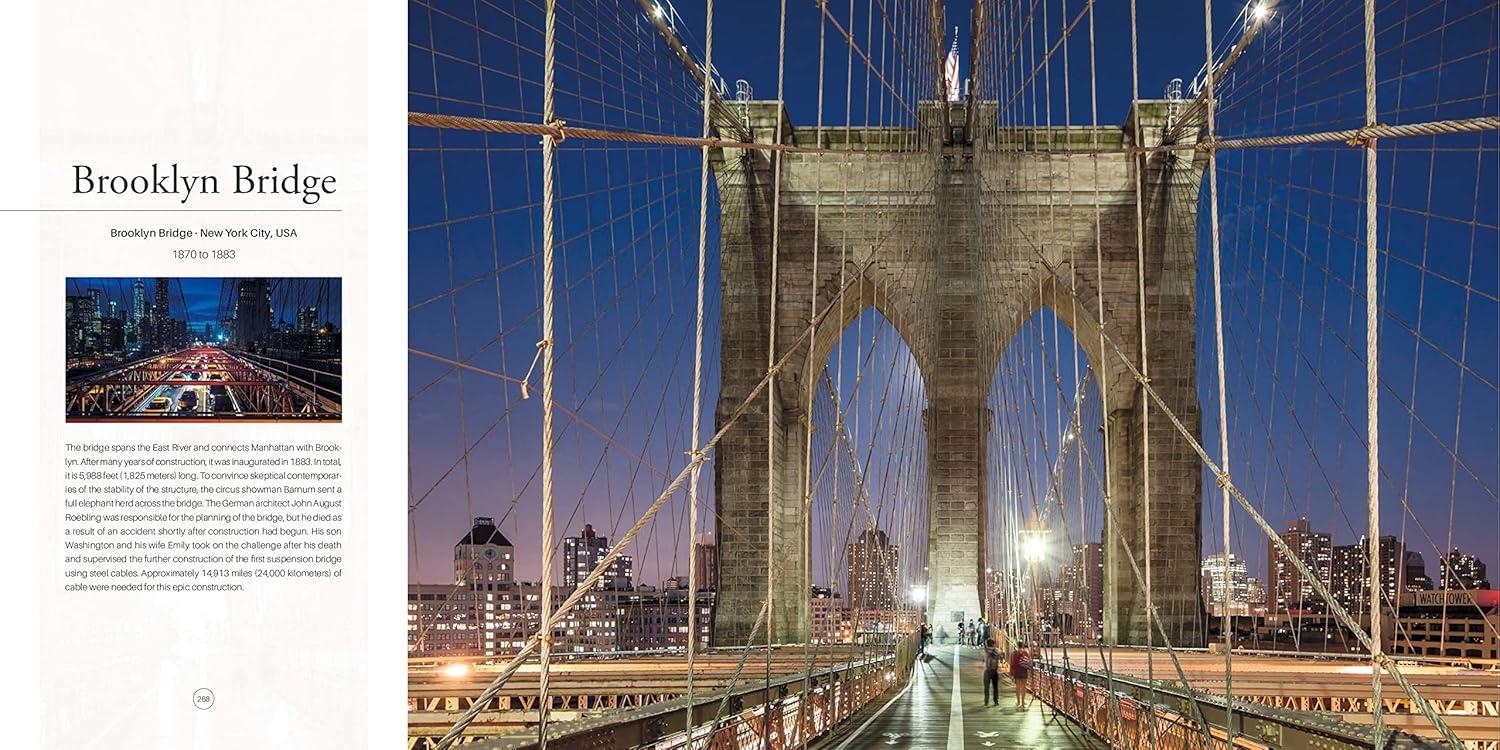 Brooklyn Bridge at night with city skyline in the background