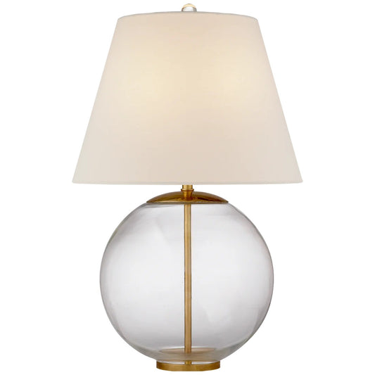 Morton Table Lamp - Burnished Silver