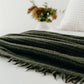 Ribbed NZ Wool Throw Blanket