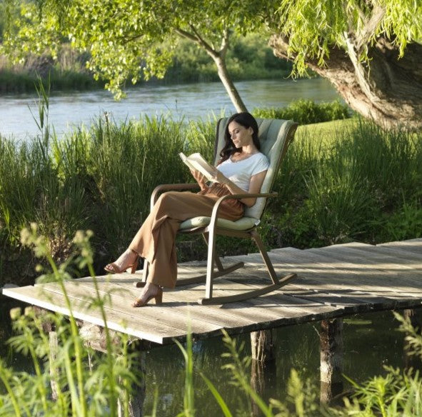 Folio Outdoor Rocking Chair - with cushions