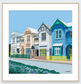 Napier Cottages Art Print - Ira Mitchell