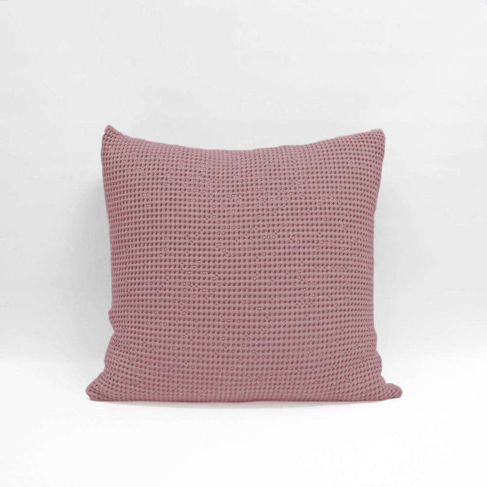 Bliss Stonewashed Cotton Waffle Euro Pillow