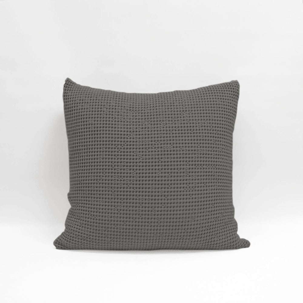 Bliss Stonewashed Cotton Waffle Euro Pillow