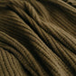 Ribbed NZ Wool Throw Blanket