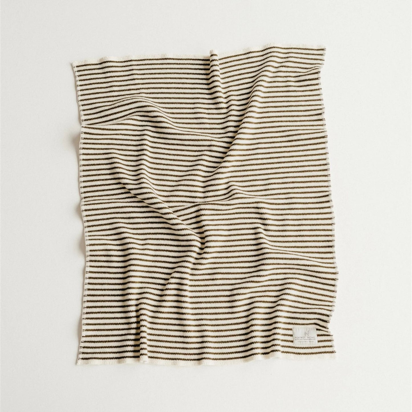 Baby Wool Blanket NZ Wool - Stripes