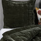 Pin Velvet Coverlet from Seneca