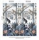Panthera Wallpaper Mural - Metallic
