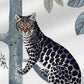 Panthera Wallpaper Mural - Metallic