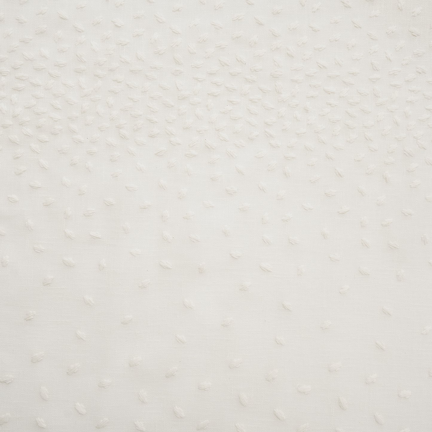 ivory embroidered drapery fabric