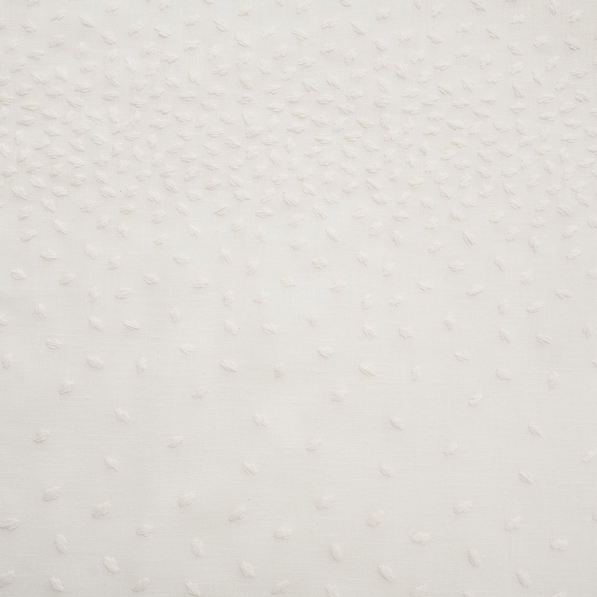 ivory embroidered drapery fabric