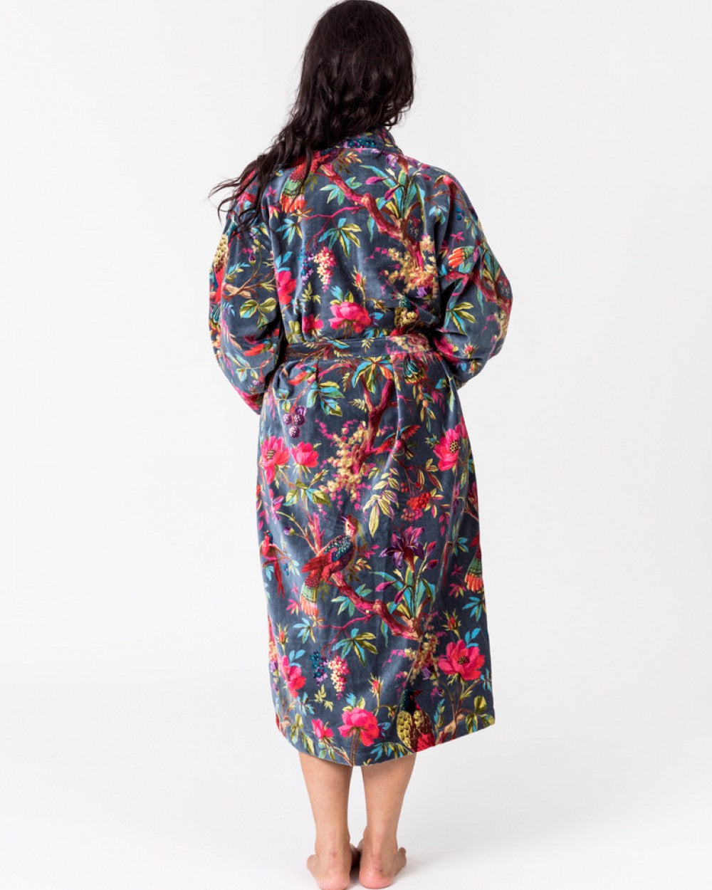 Paradise Bluestone Velvet Robe