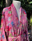 Paradise Diamond Kimono Robe - Dusty Pink