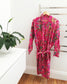 Paradise Hot Pink Kimono Robe