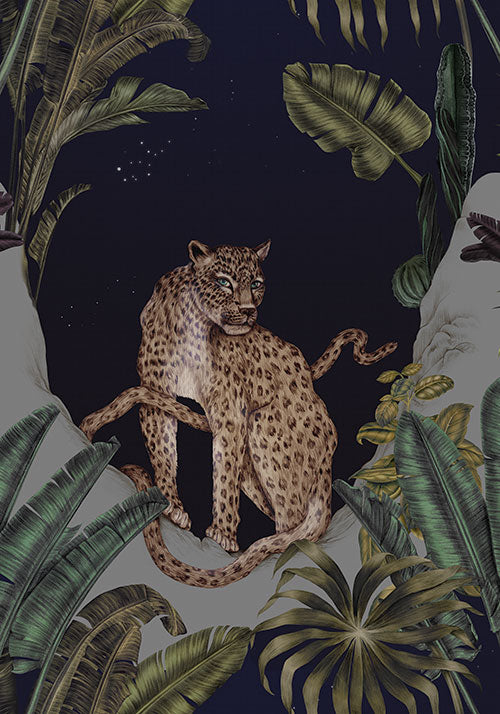 Persian Leopard Fabric