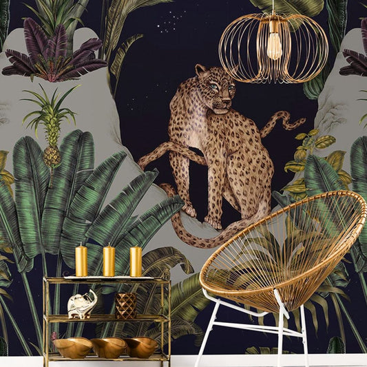 Persian Leopard Wallpaper Mural