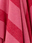 Pink Stripe Merino Throw