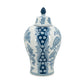 Porcelain Blue and White Ginger Jar