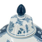 Porcelain Blue and White Ginger Jar