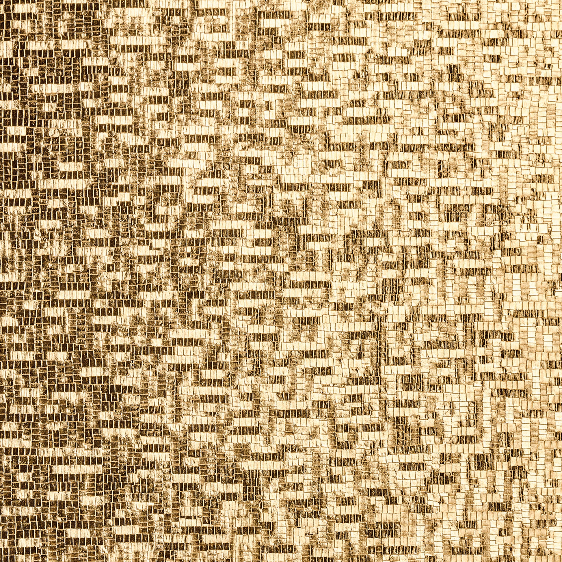 Textured gold patterned wallpaper