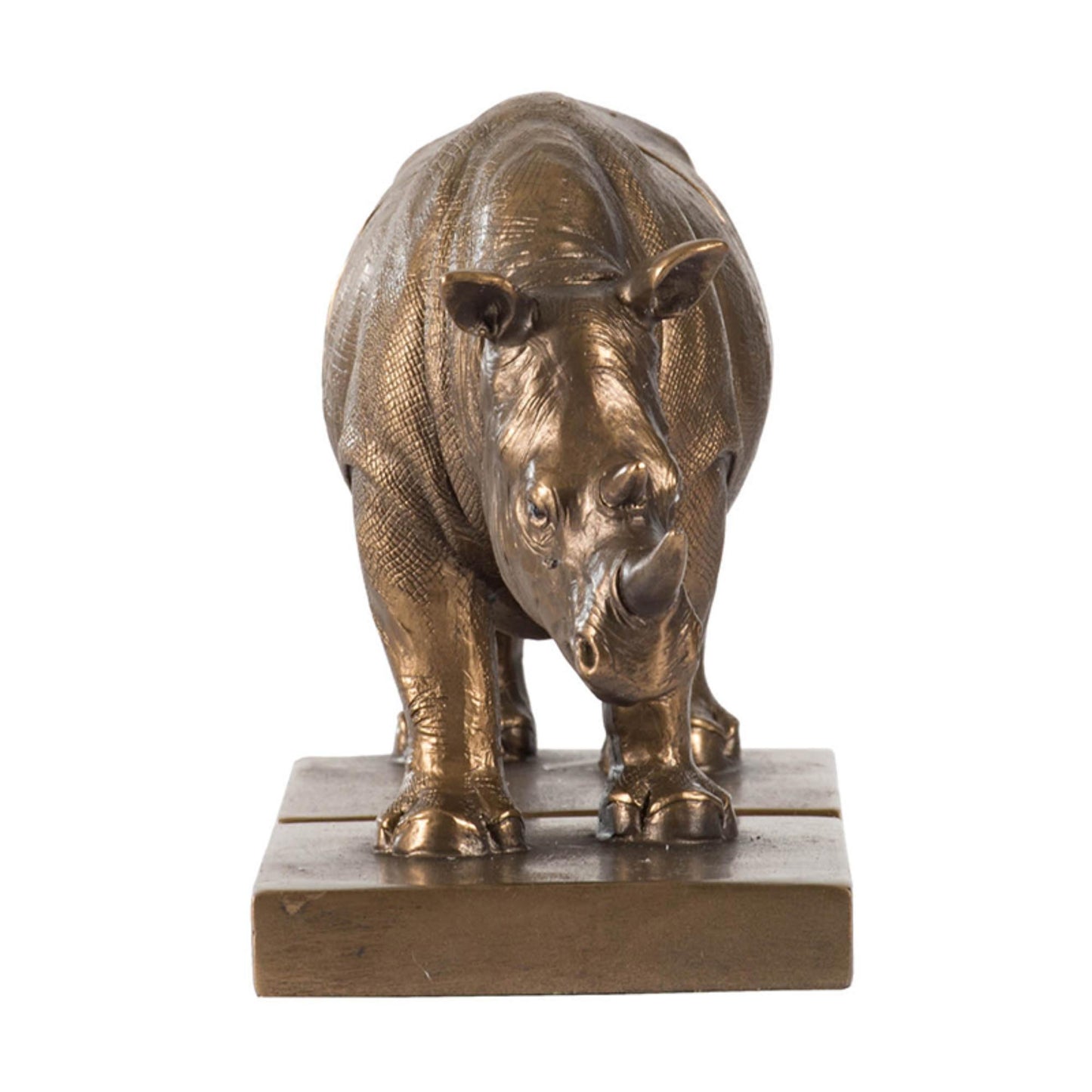 Rhino Book Ends