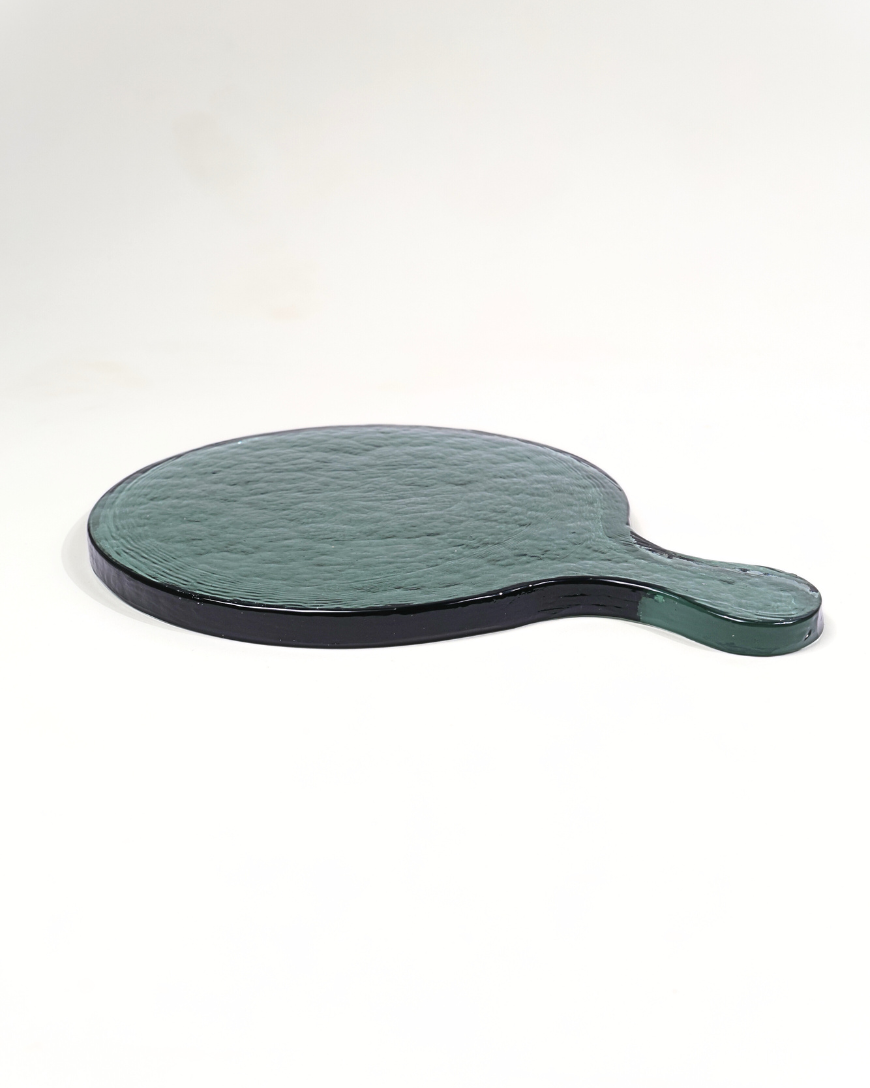Glass Serving Platter - Round