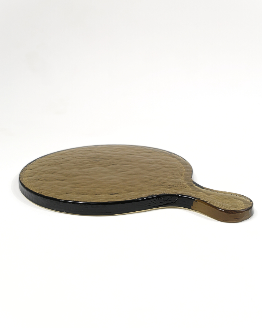 Glass Serving Platter - Round